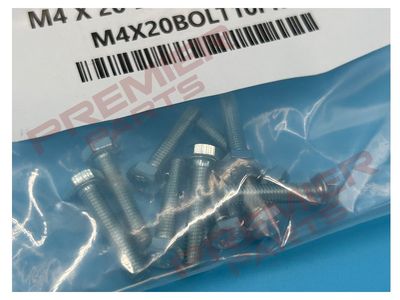 M4 X 20 BOLT PACK OF 10