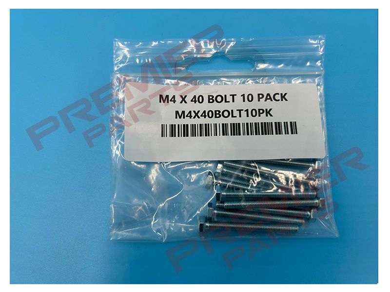 M4 X 40 BOLT 10 PACK