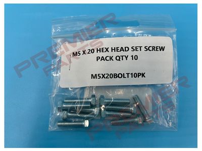 M5 X 20 BOLT PACK OF 10