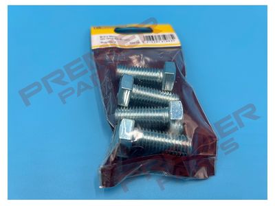 Hex Head Set Screws, M12 x 30mm, Zinc Plated (PACK OF 4)