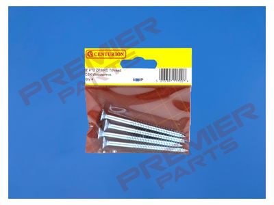 3&quot; x 12 ZP Cross Recessed Hardened Twin Thread Woodscrews with Countersunk Head (Pack of 4)