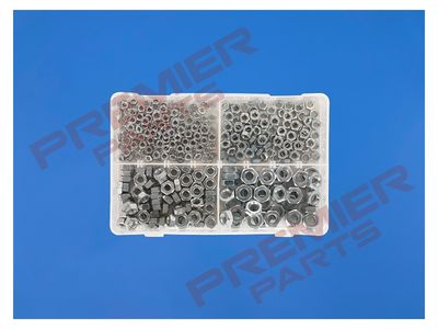Steel Nut Assortment M5-M10 370pc
