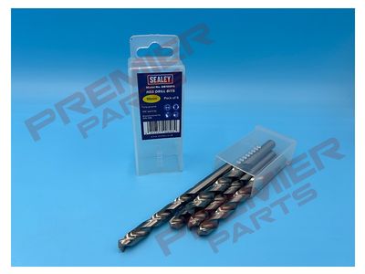 HSS Fully Ground Drill Bit Ø10mm Pack of 5