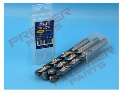 HSS Fully Ground Drill Bit Ø13mm Pack of 5