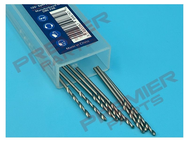 HSS Fully Ground Drill Bit Ø1.5mm Pack of 10