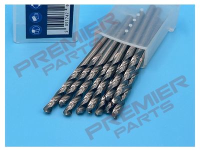 HSS Fully Ground Drill Bit Ø3mm Pack of 10