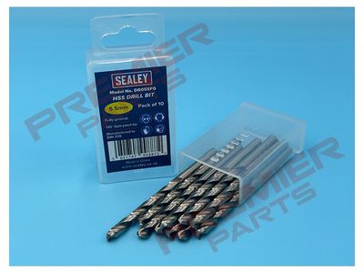 HSS Fully Ground Drill Bit Ø5.5mm Pack of 10