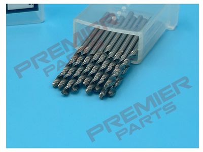 HSS Fully Ground Drill Bit Ø2mm Pack of 10
