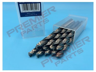 HSS Fully Ground Drill Bit Ø8mm Pack of 10