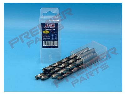 HSS Fully Ground Drill Bit Ø9.5mm Pack of 10