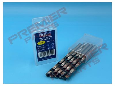 HSS Fully Ground Drill Bit Ø7mm Pack of 10