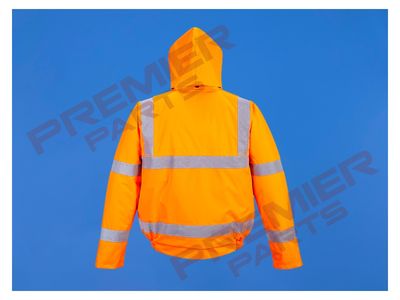 Hi-Vis Winter Bomber Jacket - Orange - RT32