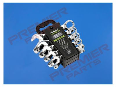 Combination Spanner Set 10pc Stubby Metric