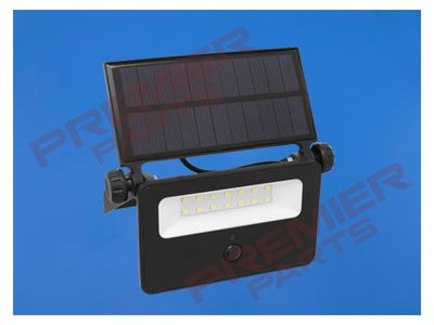 Extra-Slim Solar Floodlight with Wall Bracket 16W SMD LED