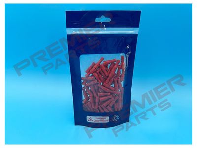 Female Socket Terminal Ø4mm Red Pack of 100
