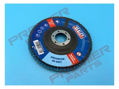 Flap Disc Zirconium Ø125mm Ø22mm Bore 40Grit