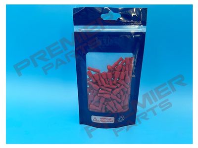 Fully Insulated Terminal 6.3mm Female Red Pack of 100