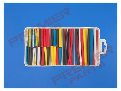 Heat Shrink Tubing Assortment 180pc 50 &amp; 100mm Mixed Colours