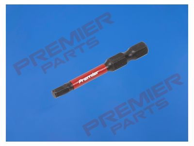Hex 4mm Impact Power Tool Bits 50mm - 3pc
