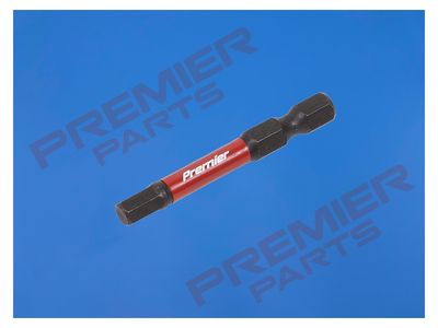 Hex 6mm Impact Power Tool Bits 50mm - 3pc.
