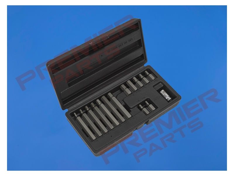 Hex Bit &amp; Holder Set 15pc - Metric