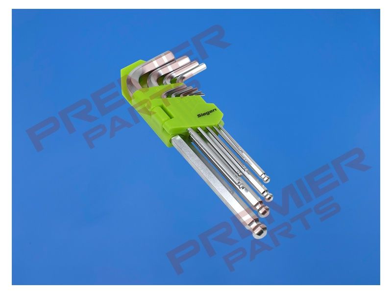 Hey Key Set Ball-End Long 9pc - Metric