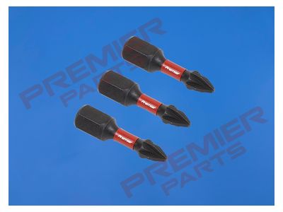 Pozi #1 Impact Power Tool Bits 25mm - 3pc