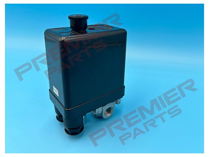 PRESSURE SWITCH 20AMP 12BAR 175PSI (4 x 1/4 PORTS &amp; 6MM UNLOADER FITTING)