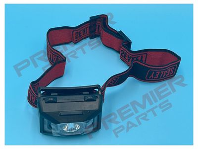Head Torch with Auto-Sensor 3W SMD &amp; 2 Red LED