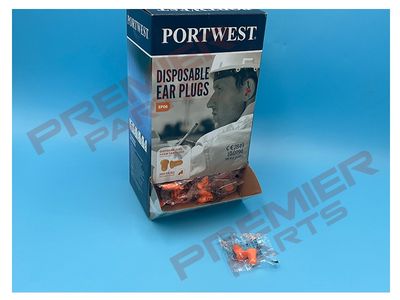 EP06 - Bell Comfort PU Foam Ear Plugs (200 pairs) Orange