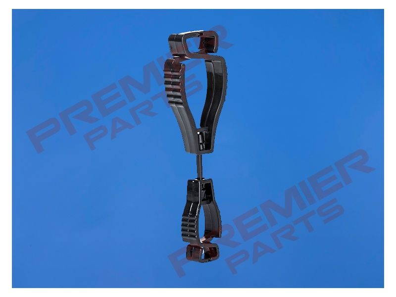 Metal Free Glove Clip BLACK