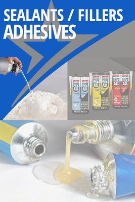 ADHESIVES, SEALENTS, FILLERS &amp; COMPOUNDS