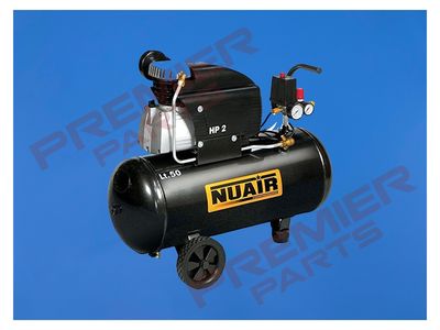 Compressor ND2/50 CM2, 1.5kW/2Hp, 50Lt, Portable, Black