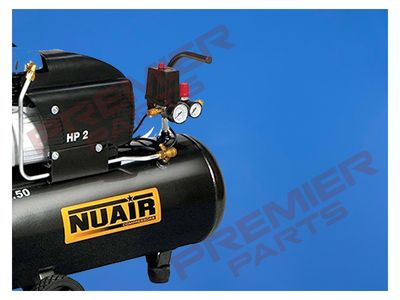 Compressor ND2/50 CM2, 1.5kW/2Hp, 50Lt, Portable, Black