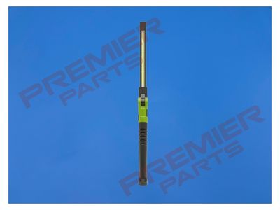 Rechargeable Slim Folding Pocket Light 2 COB &amp; 1 SMD LED - Green