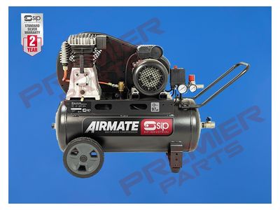 SIP BD 3HP 50ltr Belt Drive Compressor