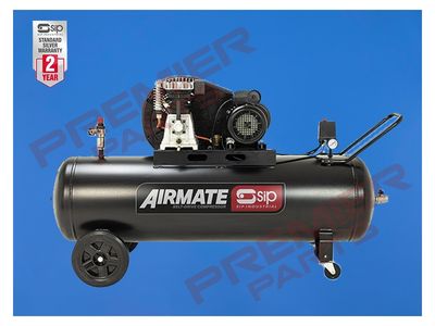 SIP BD 3HP 200ltr Belt Drive Compressor