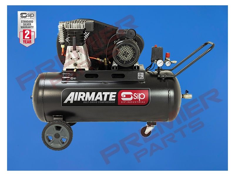 SIP BD 3HP 100ltr Belt Drive Compressor