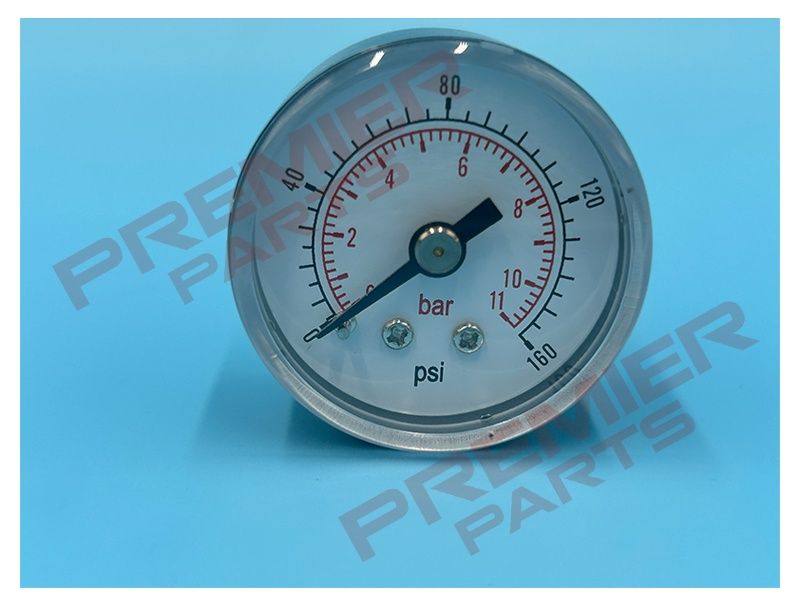 GAUGE 40MM 1/8 0-160 PSI