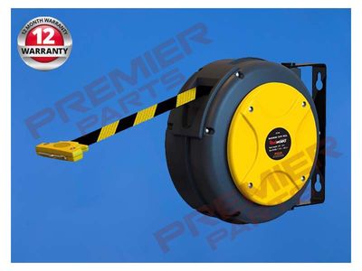 Warning Tape Reel Yellow &amp; Black 16m