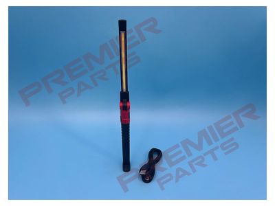 Rechargeable Slim Folding Pocket Light 2 COB &amp; 1 SMD LED - Red