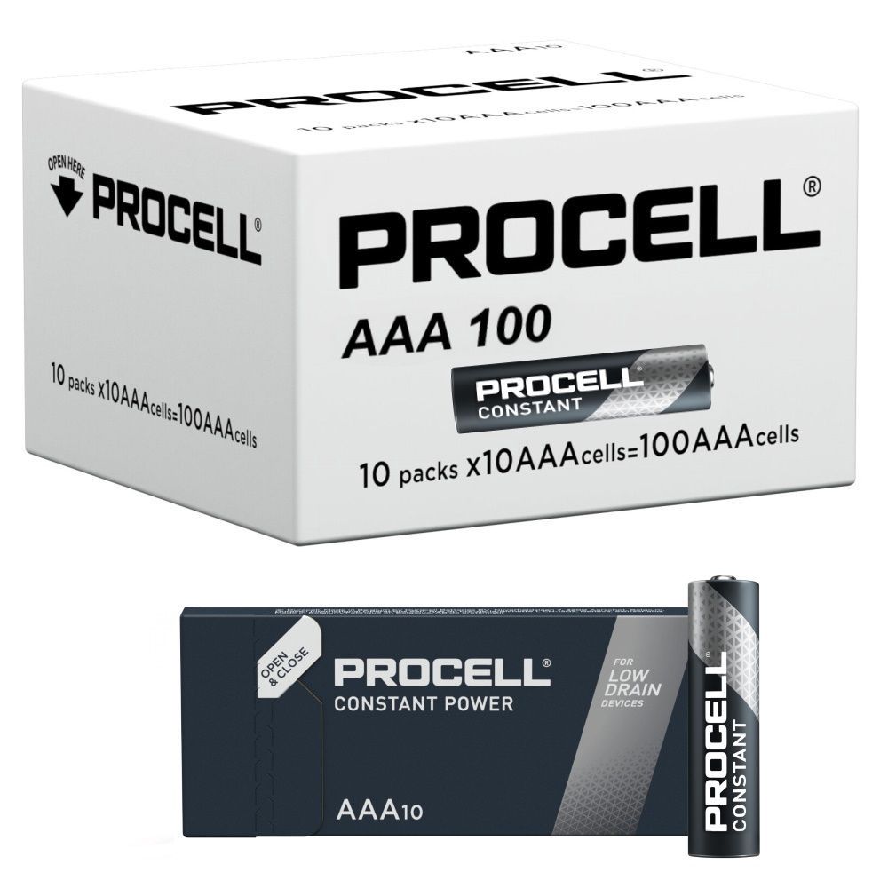 Duracell Procell Constant AAA Battery Pk of 10