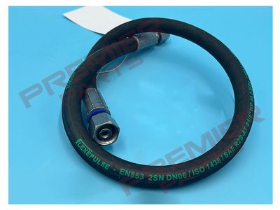 Female x Female Dock Leveller Hose HCNMC 1/4 720MM LONG M16 ENDS