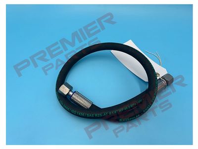 Female x Female Dock Leveller Hose HCNMC 1/4 720MM LONG M16 ENDS