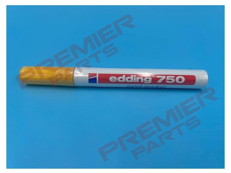 Permanent Paint Marker Yellow Medium Bullet 2-4 mm