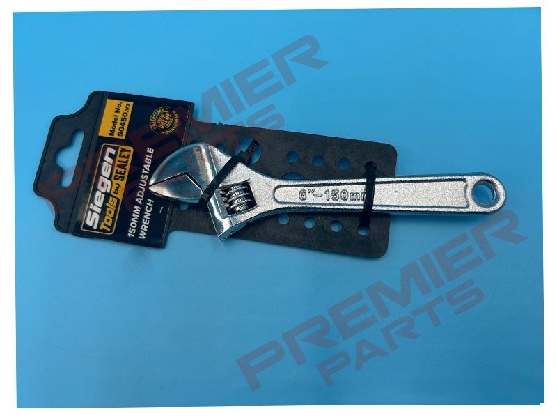 Siegen Adjustable Wrench 150mm