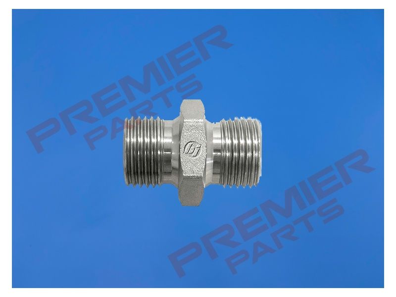 HYDRAULIC ADAPTOR 1/8 TO 1/8 BSPP MALE CONE FITTING
