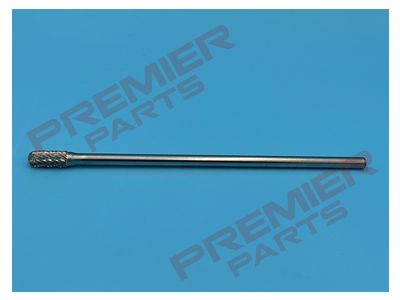 19mm Carbide Burr 8mm Diameter Diamond Cut Domed Cylinder