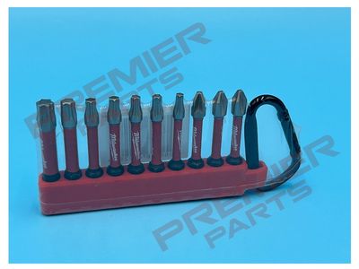Milwaukee 4932480941 Shockwave Screwdriver Bit Carabiner Set