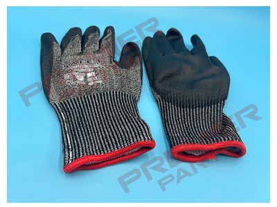 PU Gloves Palm Coated Cut D